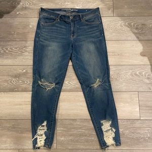 Women’s American eagle cropped jeggings
